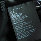 プラダ Re-Nylon トライアングルロゴプレート 三角プレート バケット ハット ブラック M レディース