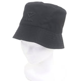 プラダ トライアングルロゴ Re-Nylon ハット ブラック S メンズ