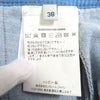 モンクレール GONNA サイドジップ 裾ライン プリーツスカート インディゴブルー 38 レディース