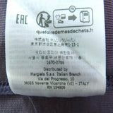 メゾンマルジェラ1 ロゴ刺繍 長袖シャツ トレーナー スウェット パープル XS レディース 未使用品