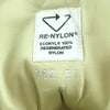 プラダ Re-Nylon トライアングルプレートブラッシュドレザー ショートブーツ ベージュ 37 レディース