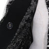 ドルチェ＆ガッバーナ ビジュー付き ノーカラー ツイード コート ブラック系 38 レディース