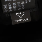 プラダ Re-Nylon リナイロン ロゴ付き 帽子 バケット ハット ブラック S メンズ