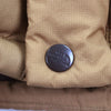 ザ・ノースフェイス Baltro Light Jacket GORE-TEX ゴアテックス ロゴ刺繍 フーデッド ダブルジップアップ ダウンジャケット ベージュ S メンズ