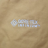 ザ・ノースフェイス Baltro Light Jacket GORE-TEX ゴアテックス ロゴ刺繍 フーデッド ダブルジップアップ ダウンジャケット ベージュ S メンズ