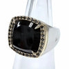 トムウッド May Ring Black Onyx Diamond メイ リング ブラックオニキス ダイヤモンド リング 指輪 シルバー 48 JP9号 メンズ