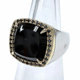 トムウッド May Ring Black Onyx Diamond メイ リング ブラックオニキス ダイヤモンド リング 指輪 シルバー 48 JP9号 メンズ