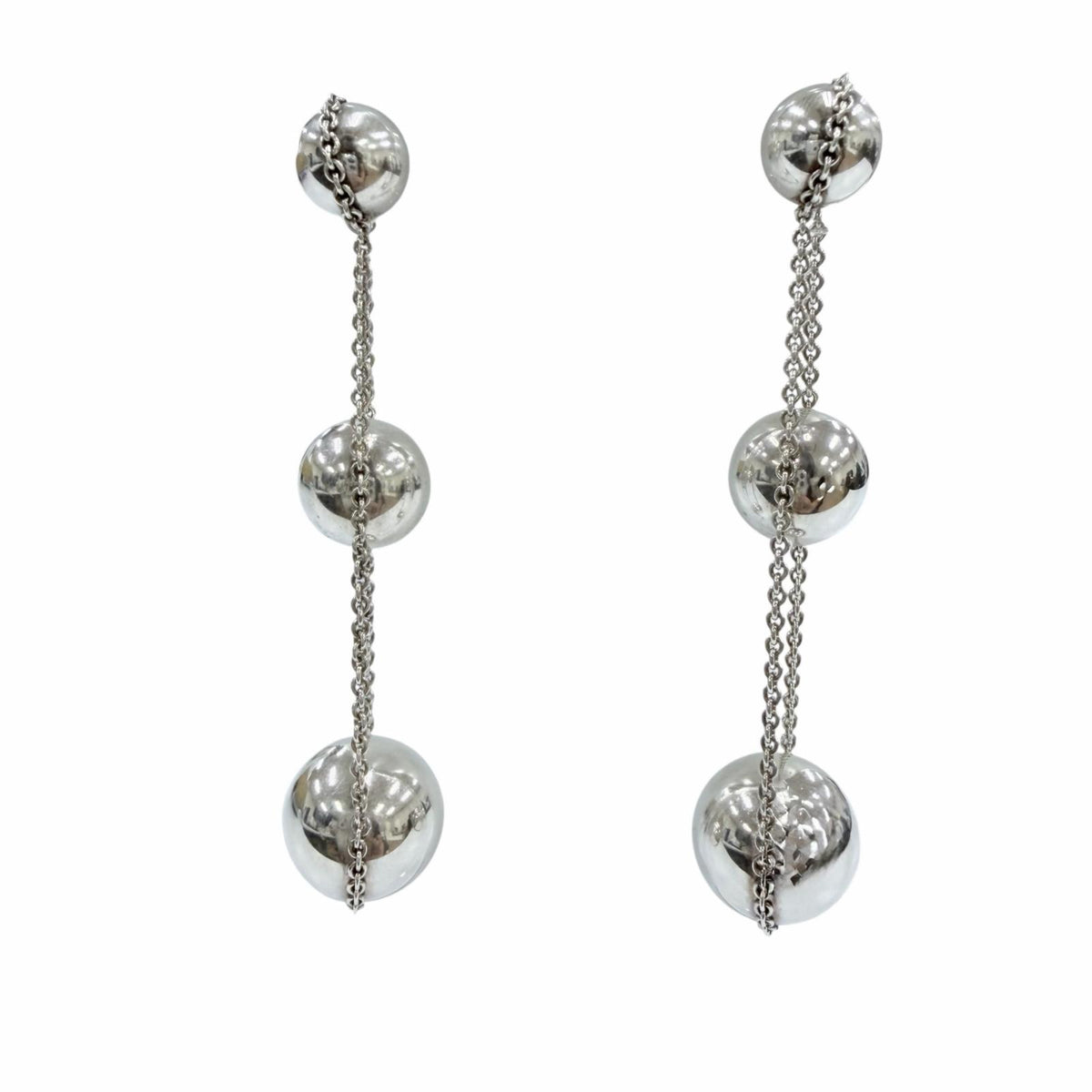 ティファニー トリプルドロップ ピアス アクセサリー ピアス シルバー レディース