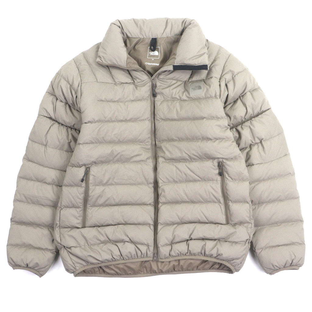 ザ・ノースフェイス Enride Convertible Down Jacket エンライド コンバーチブル PERTEX ロゴ フード入り 2WAY ダウンジャケット カーキ M メンズ 未使用品