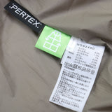 ザ・ノースフェイス Enride Convertible Down Jacket エンライド コンバーチブル PERTEX ロゴ フード入り 2WAY ダウンジャケット カーキ M メンズ 未使用品
