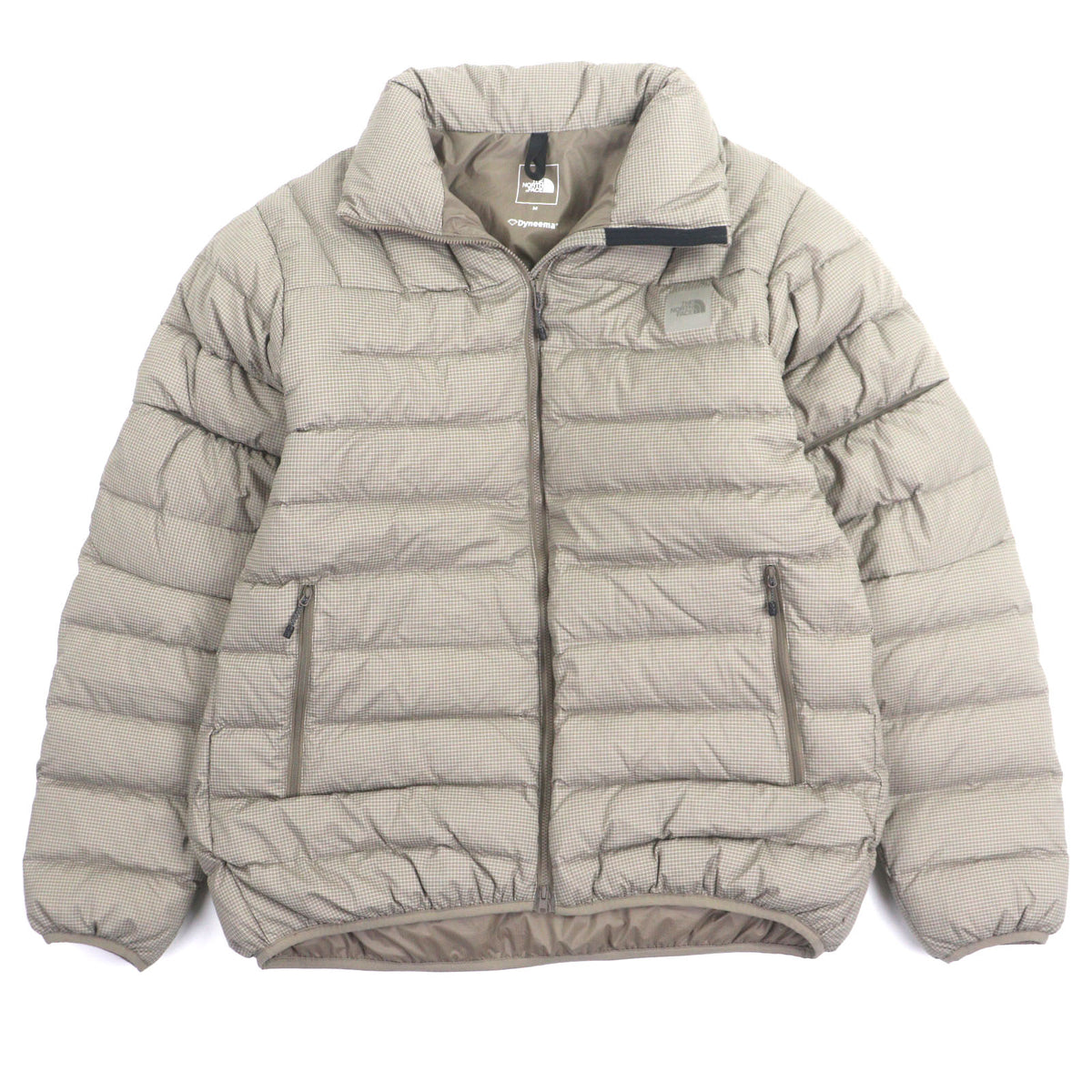 ザ・ノースフェイス Enride Convertible Down Jacket エンライド コンバーチブル PERTEX ロゴ フード入り 2WAY ダウンジャケット カーキ L メンズ