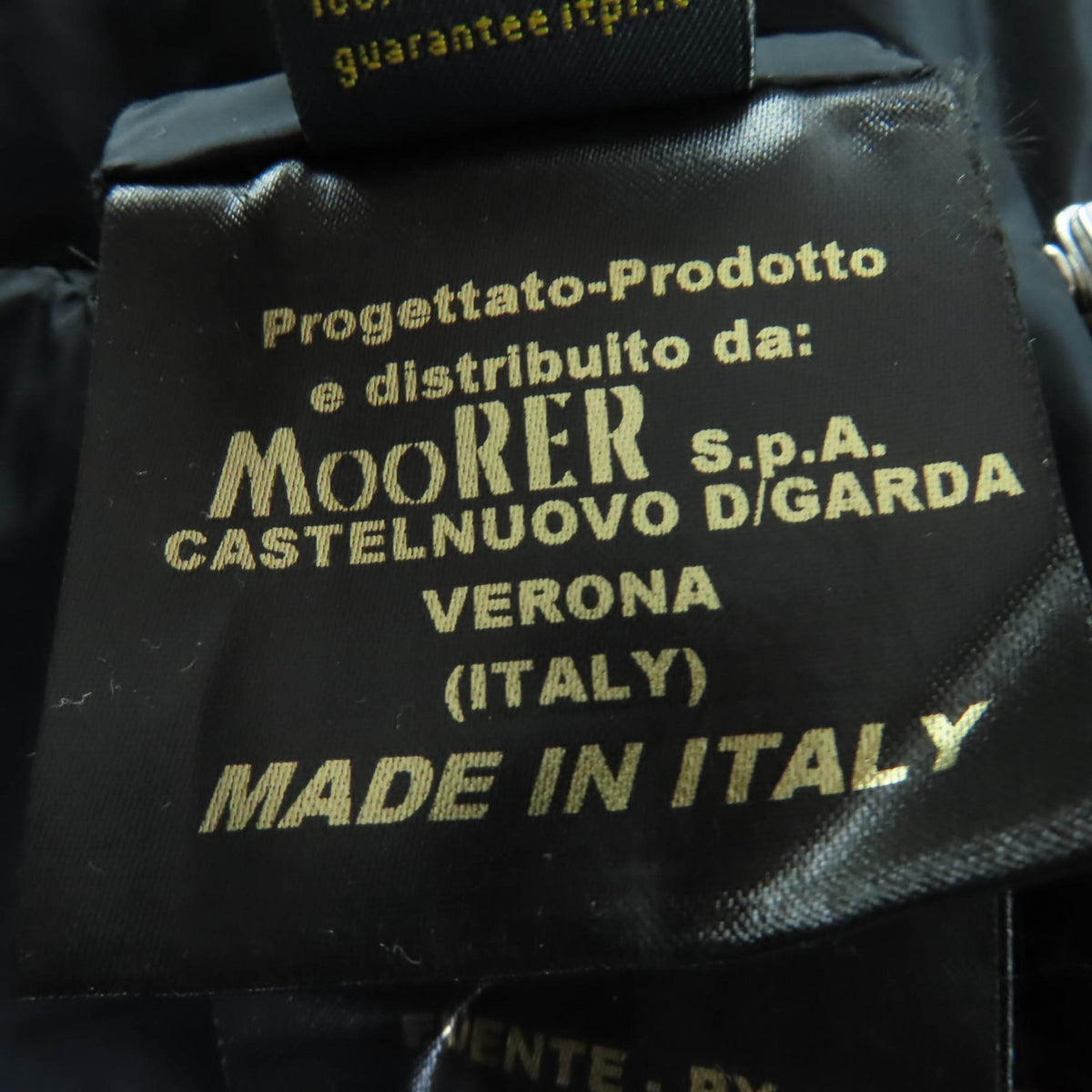 ムーレー FUENTE-PX フード付 ZIP UP ダウンベスト カーキ 40 レディース