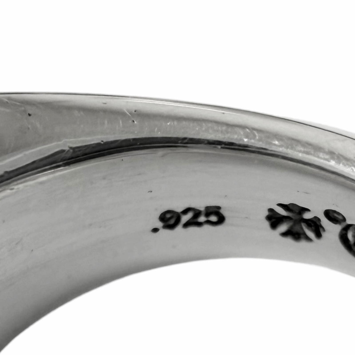 クロムハーツ CUTOUT CH PLS SML スモール カットアウト CHプラス リング 指輪 シルバー JP14号 メンズ