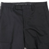 バーバリーブラックレーベル ストライプ柄 シングルジャケット パンツ スーツ セットアップ スーツ ブラック系 上：S　下：73 メンズ