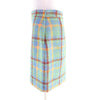 グッチ Lovelight tweed mini skirt チェック 膝丈 ツイードスカート マルチ 40 レディース