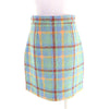 グッチ Lovelight tweed mini skirt チェック 膝丈 ツイードスカート マルチ 40 レディース