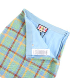 グッチ Lovelight tweed mini skirt チェック 膝丈 ツイードスカート マルチ 40 レディース