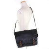 コーチ HARRISON LEATHER MEDIUM MESSENGER ハリソンレザーミディアムメッセンジャー ショルダーバッグ ブラック メンズ