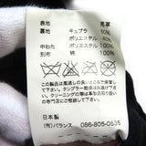 アナクロノーム Horsehide Motorcycle Jacket コーデュロイ切り替え ライダースジャケット ブラック 00 メンズ