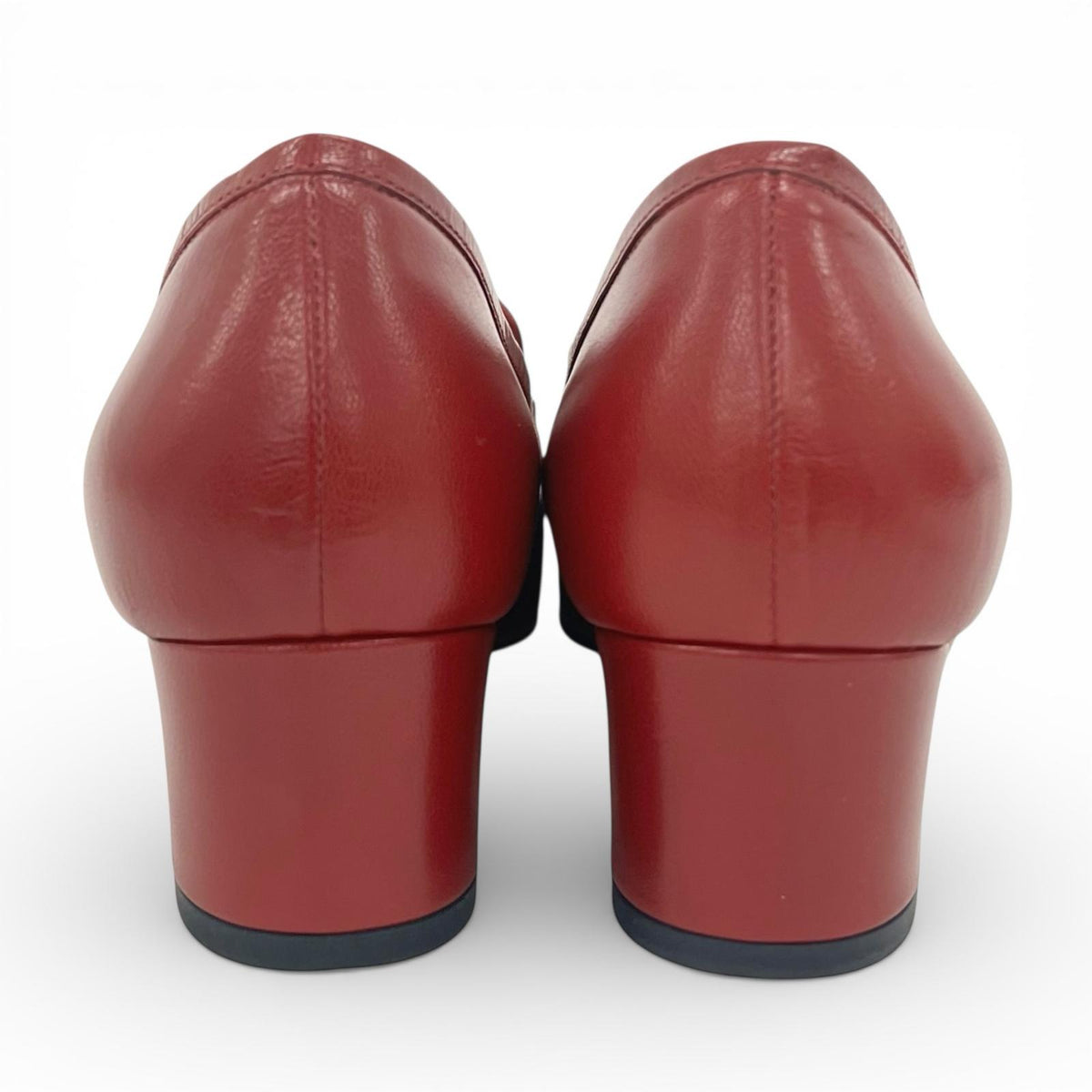 グッチ キャットヘッド パンプス レッド 37.5 レディース