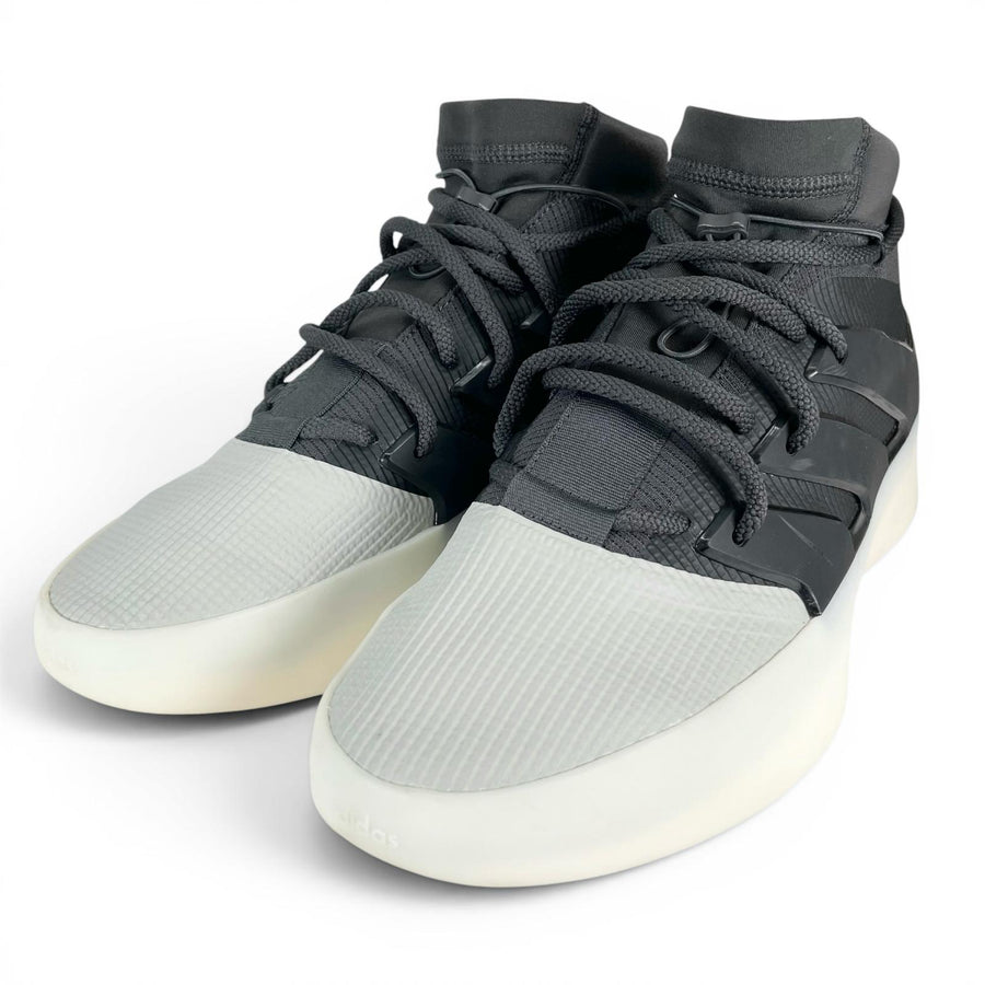 アディダス FEAR OF GOD ATHLETHICS 1 BASKETBALL ミッドソール スニーカー ブラック 30 メンズ