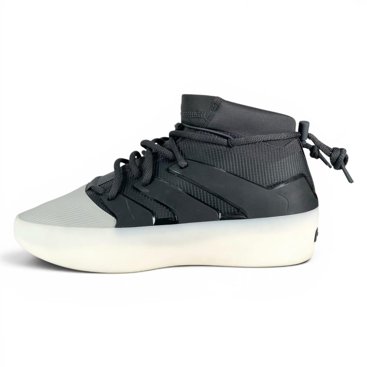 アディダス FEAR OF GOD ATHLETHICS 1 BASKETBALL ミッドソール スニーカー ブラック 30 メンズ