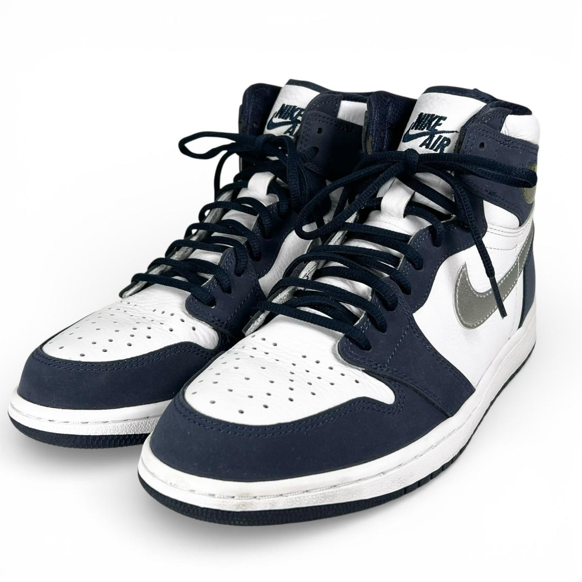 ナイキ AIR JORDAN 1 HIGH CO.JP ミドルカット スニーカー ホワイト 28 メンズ