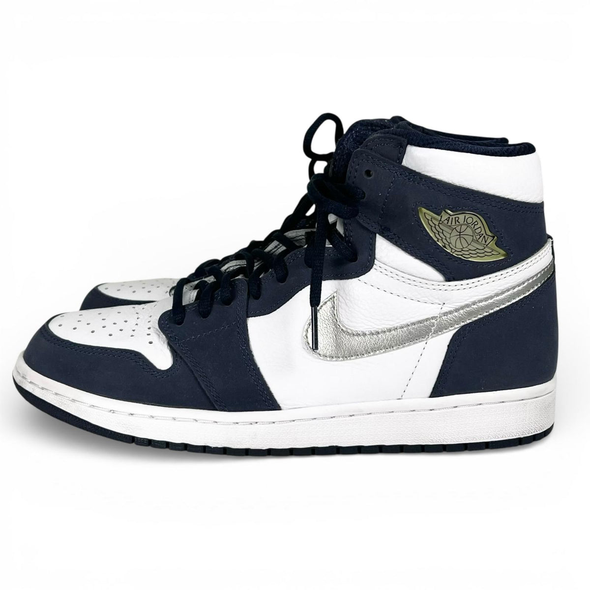 ナイキ AIR JORDAN 1 HIGH CO.JP ミドルカット スニーカー ホワイト 28 メンズ