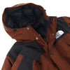 ザ・ノースフェイス Mountain Down Jacket マウンテンダウンジャケット ゴアテックス GORE-TEX ロゴ刺繍 ダウンジャケット ブラウン M メンズ