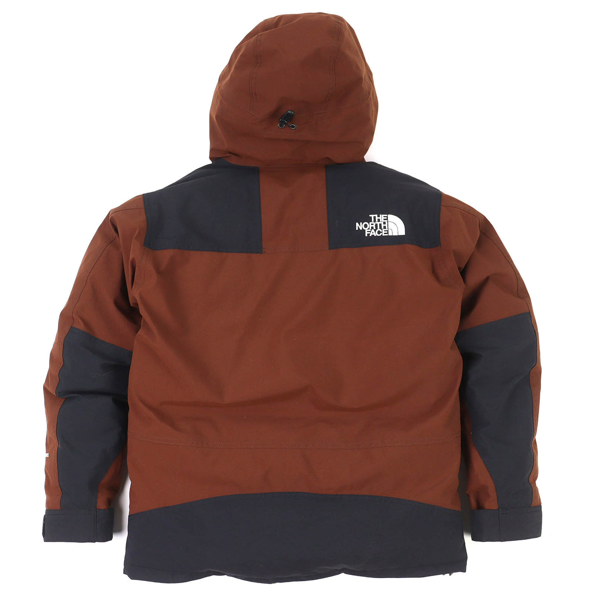 ザ・ノースフェイス Mountain Down Jacket マウンテンダウンジャケット ゴアテックス GORE-TEX ロゴ刺繍 ダウンジャケット ブラウン M メンズ