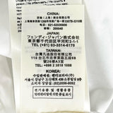 フェンディ ロゴボタン ズッカ柄 長袖シャツ ホワイト 41 メンズ