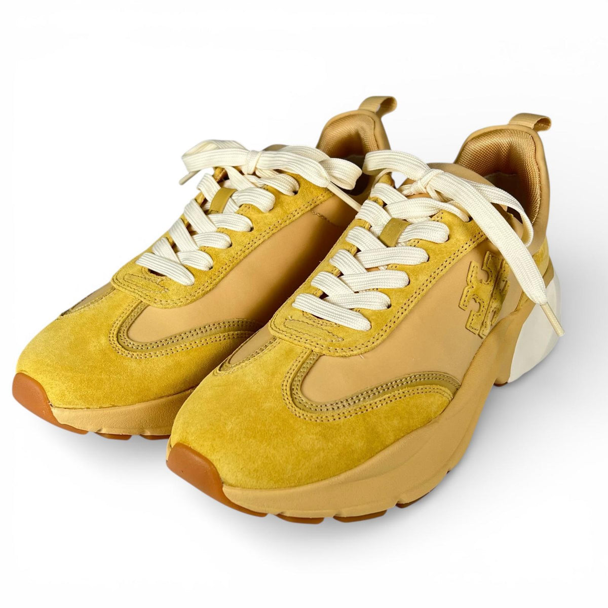 トリーバーチ GOOD LUCK TRAINER グッドラックトレーナー スニーカー イエロー 8 レディース