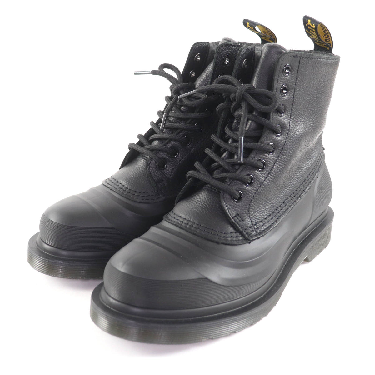 ドクターマーチン Fleece Lined Sub Boots 1460 レースアップ レザー ショートブーツ ブラック UK5 レディース