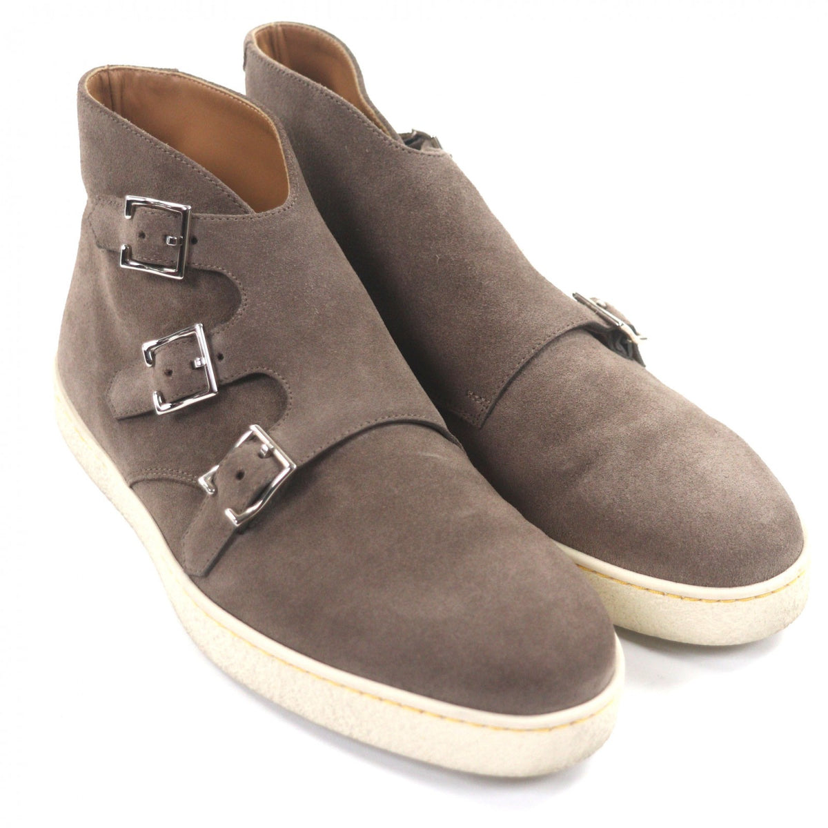 ジョンロブ HOWELL BOOTS モンクストラップ スニーカー ブーツ グレージュ 6 メンズ
