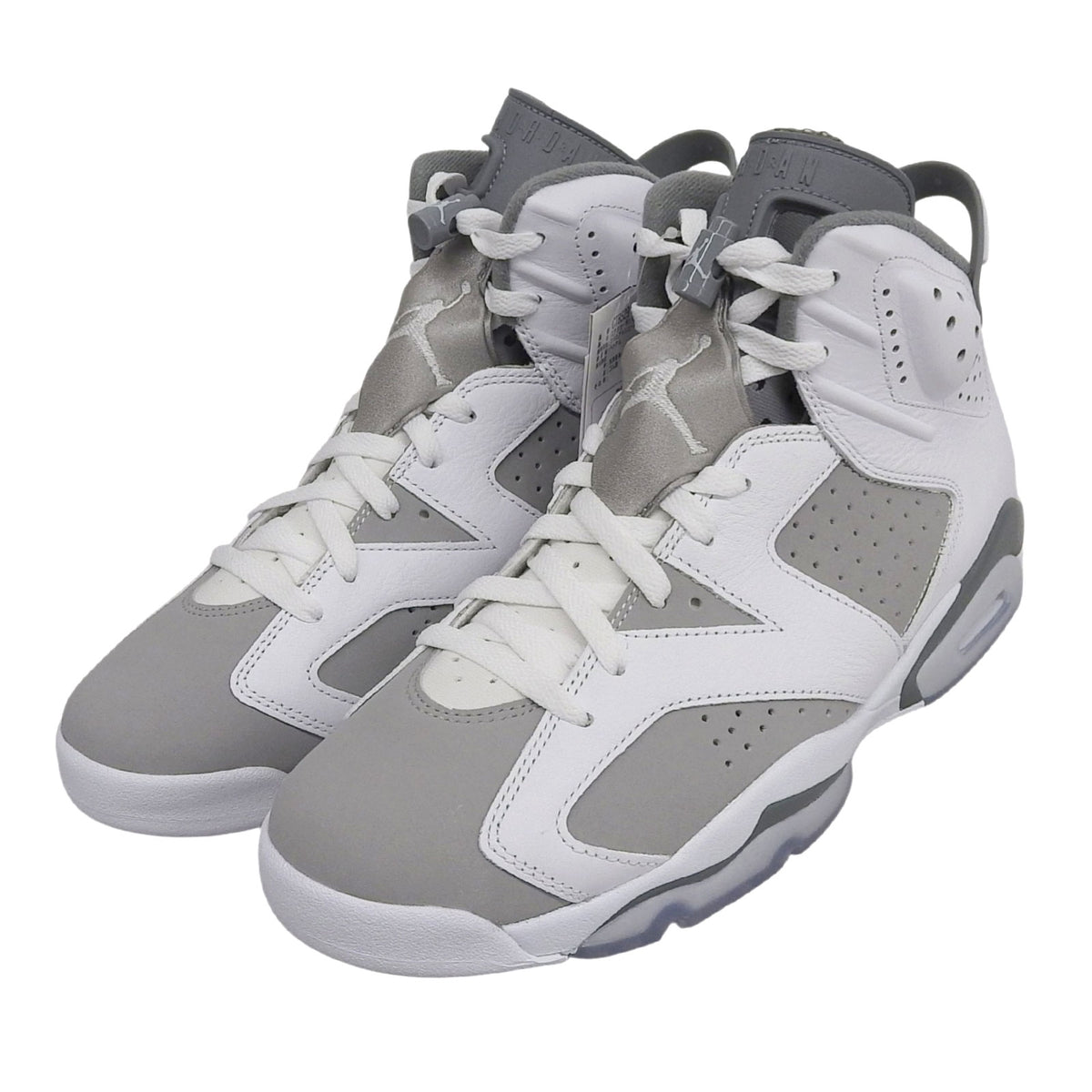 ナイキ AIR JORDAN 6 RETRO エア ジョーダン 6 レトロ レザー ハイカットスニーカー ホワイト 28 メンズ