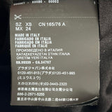 プラダ オーバーシルエット フーディー パーカー ブラック XS レディース