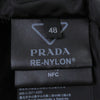 プラダ アディダス Re-Nylon スリーストライプス トライアングルロゴ ベンチ コート ブラック 48 メンズ 未使用品