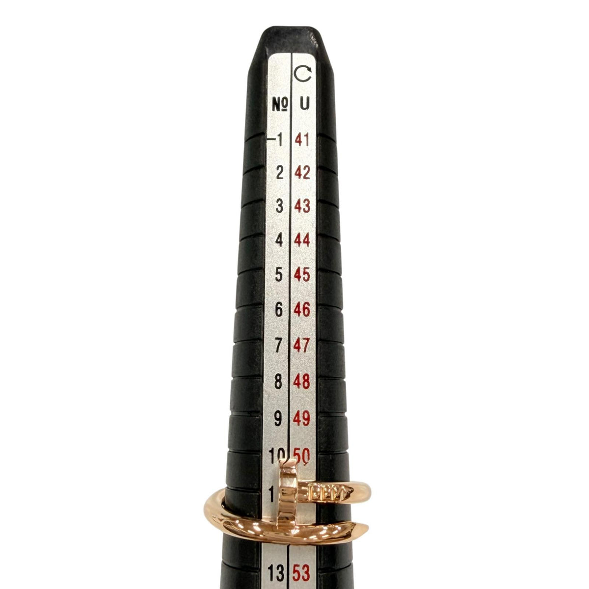 カルティエ ジュストアンクル リング クラシック (PG) 現行品 リング 指輪 ピンクゴールド 50 (JP10号) レディース