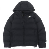 ザ・ノースフェイス Belayer Parka PERTEX ロゴ フーデッド ダブルジップアップ ダウンジャケット ブラック L メンズ