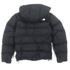 ザ・ノースフェイス Belayer Parka PERTEX ロゴ フーデッド ダブルジップアップ ダウンジャケット ブラック L メンズ