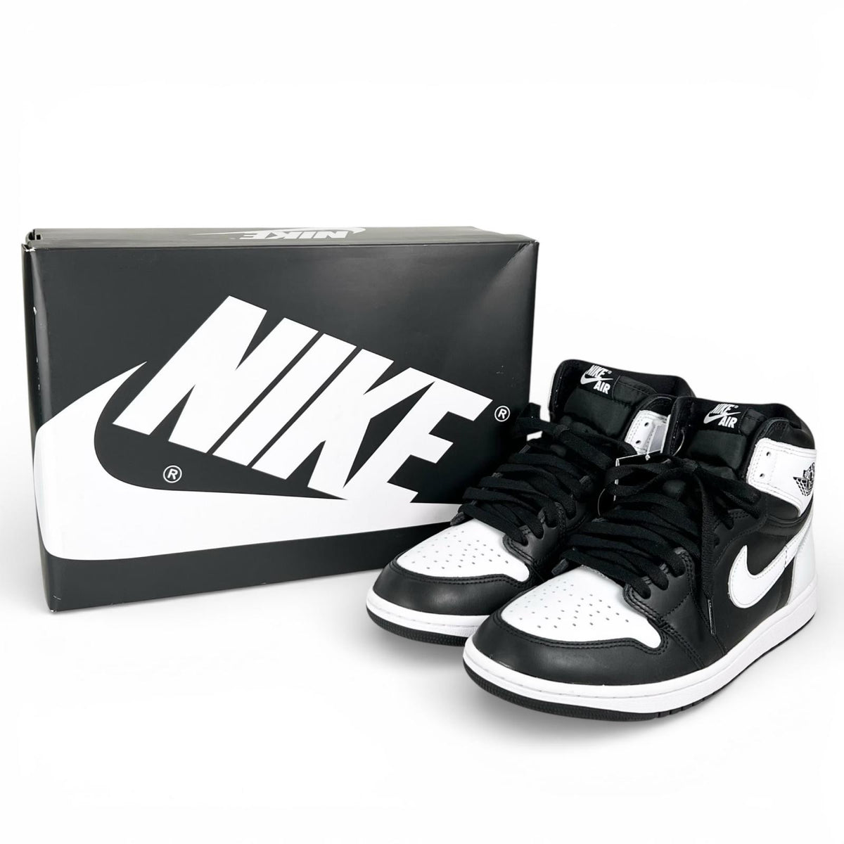 ナイキ AIR JORDAN 1 RETRO HIGH OG ハイカットスニーカー ブラック 27 メンズ