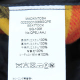 マッキントッシュ BEATTOCK 襟元コーデュロイ キルティング コート ネイビー 36 メンズ