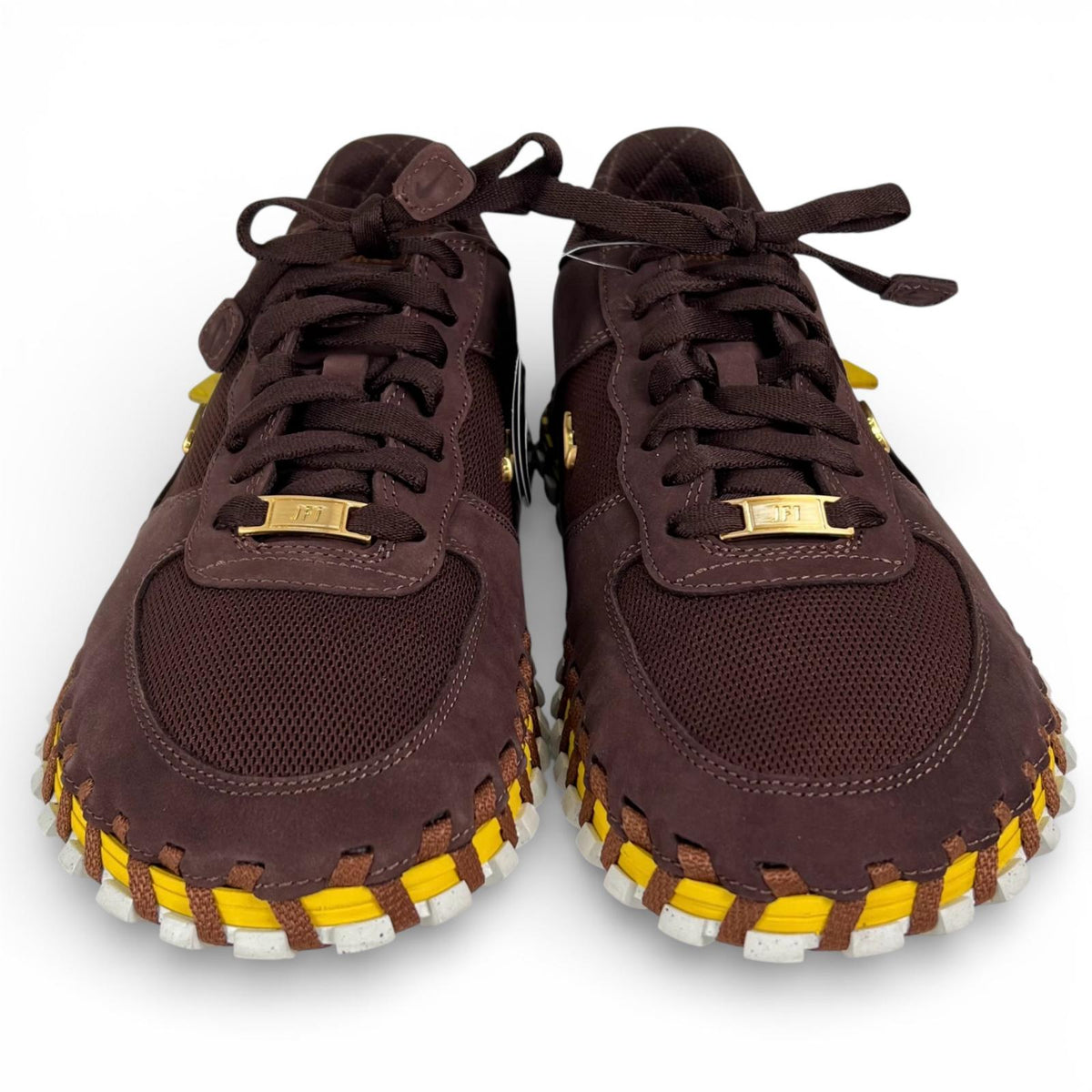 ナイキ ジャックムス J FORCE 1 LOW LX SP スニーカー ブラウン 27.5 メンズ
