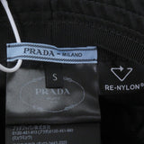 プラダ トライアングルロゴ 三角プレート Re-Nylon バケット ハット ブラック S メンズ 未使用品
