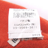 エルメス マルジェラ期 Hロゴ総柄 ビーニー ニットキャップ グレー メンズ