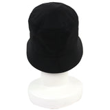 プラダ トライアングルロゴ RE-NYLON バケットハット 帽子 ハット ブラック S レディース