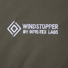 ザ・ノースフェイス Baltro Light Jacket WINDSTOPPER GORE-TEX ロゴ刺繍 フーデッド ダブルジップアップ ダウンジャケット カーキ M メンズ 未使用品