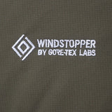 ザ・ノースフェイス Baltro Light Jacket WINDSTOPPER GORE-TEX ロゴ刺繍 フーデッド ダブルジップアップ ダウンジャケット カーキ M メンズ 未使用品