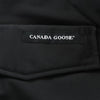 カナダグース ROSSCLAIR PARKA ファー・フード・ロゴワッペン付 ダウンコート ブラック S/P レディース