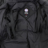 カナダグース ROSSCLAIR PARKA ファー・フード・ロゴワッペン付 ダウンコート ブラック S/P レディース